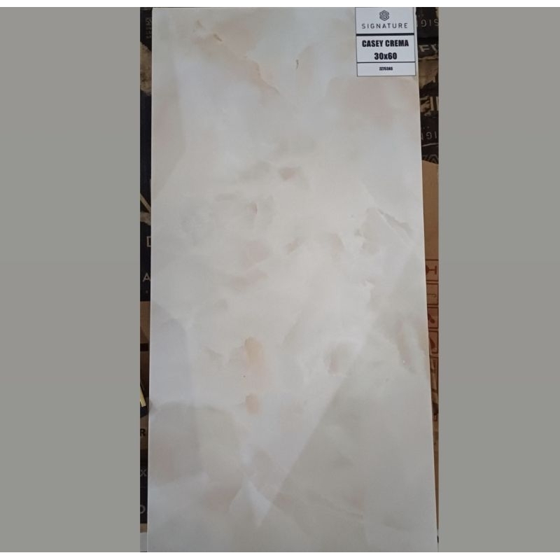 keramik dinding kamar tidur mandi dapur rumah MULIA SIGNATURE 30x60 CASEY CREMA