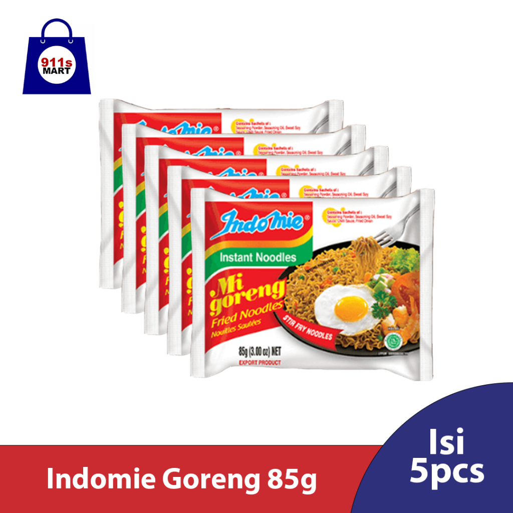 

5 pcs Indomie Goreng Spesial 85g