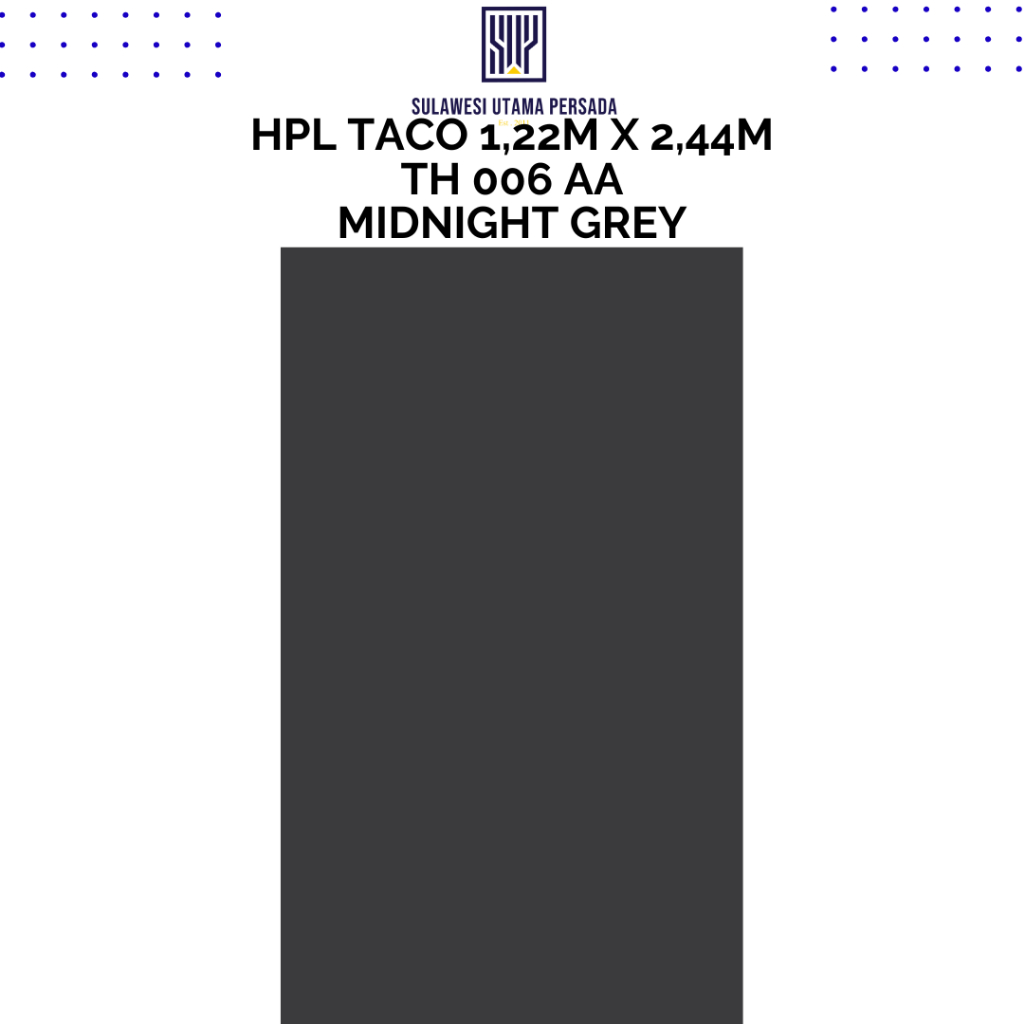 HPL TACO TH 006 AA MIDNIGHT GREY TEKSTUR