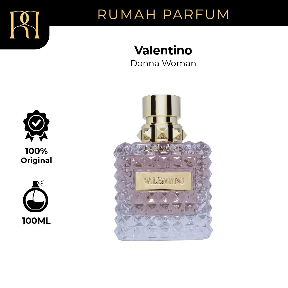 Parfum Wanita Valentino Donna Woman (100 mL) Perfume Cewek Tahan Lama dan Wangi