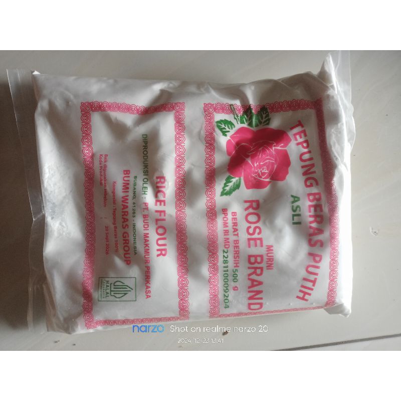 

tepung beras putih rose brand