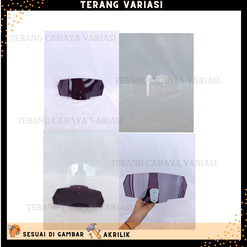 EXTENSION VISOR NMAX LEXI ADV TAMBAHAN VISOR WINDSHIELD CUSTOM NMAX