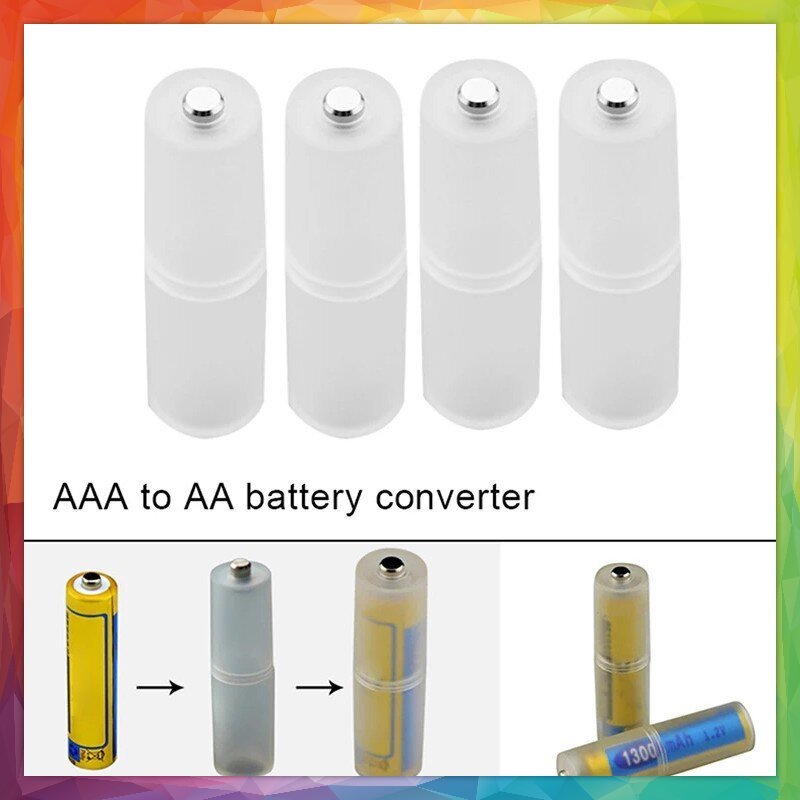 Adapter Converter Case Baterai A2 Ke A3 AAA ke AA AAA to AA Konverter Baterai Batre Batere Kotak Cas