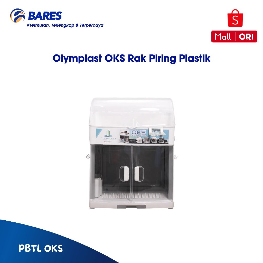 Olymplast OKS Rak Piring Plastik