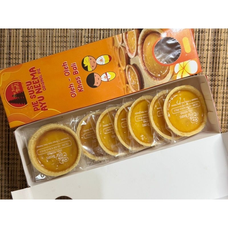 

PIE SUSU BALI AYU NEEMA RASA ORIGINAL - 1 BOX ISI 10 PCS