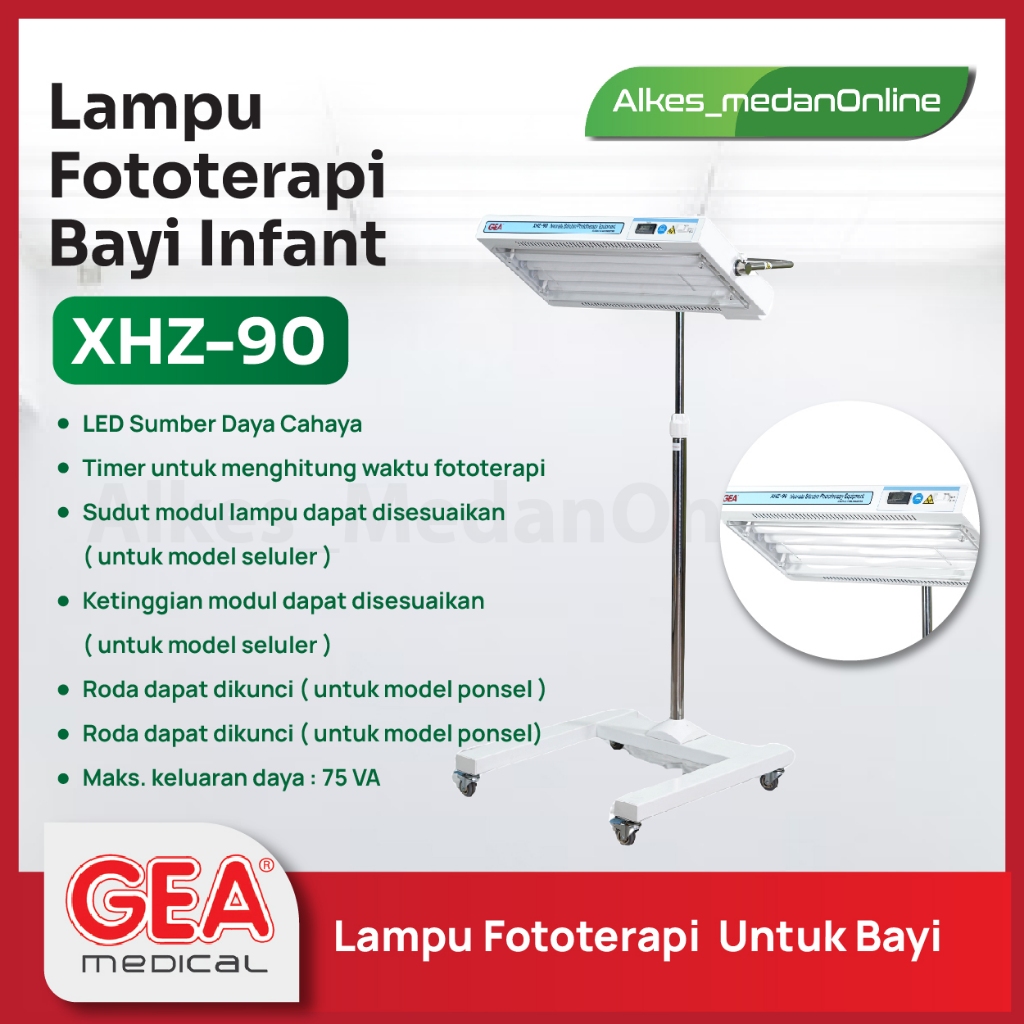 GEA l Neonate Phototherapy XHZ 90 l Lampu Fototerapi Bayi