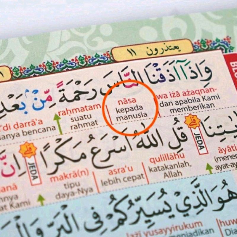 AlQur'an Hafazan Tahfidz Terjemah Latin Alquran ukuran Besar A4 Lansia Orang Tua Hafazan Tahfidz Qur