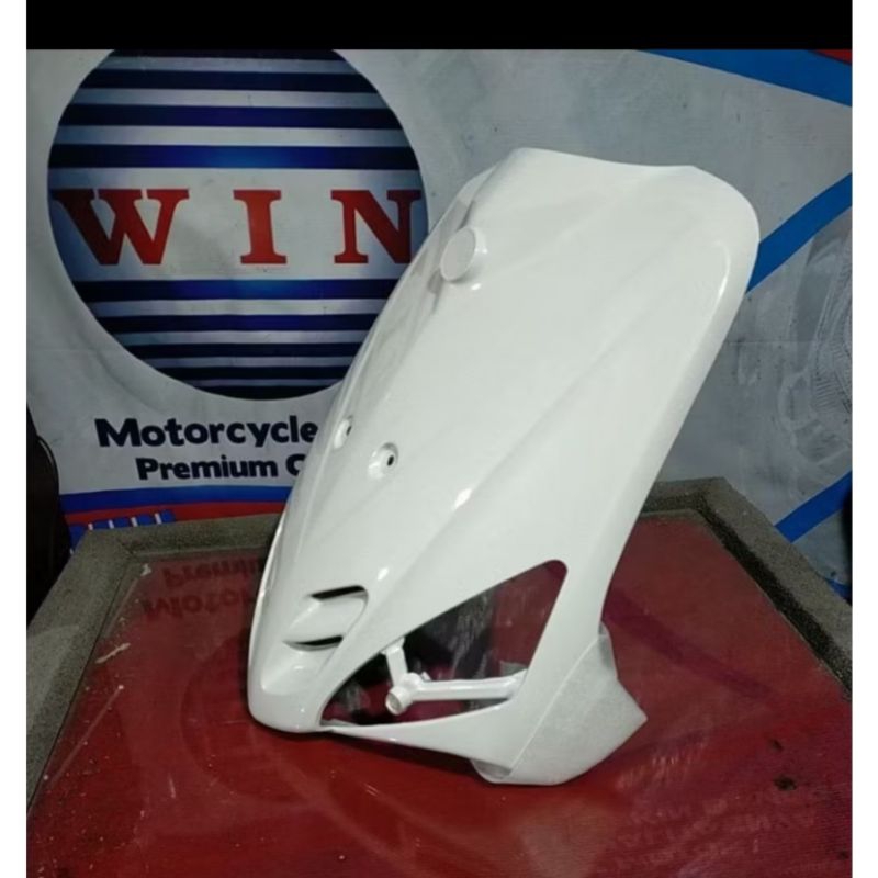 tameng depan mio sporty putih/panel mio sporty putih/mio lama/sporty