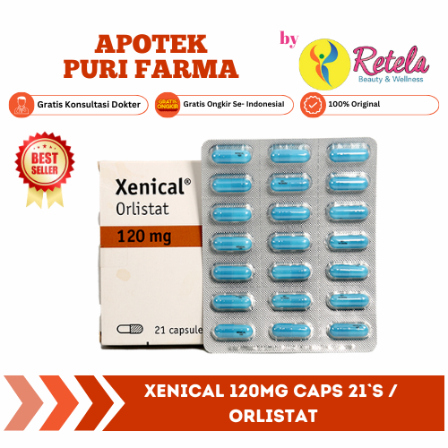 Xenical 120mg Caps 21`S/ORLISTAT/DIET