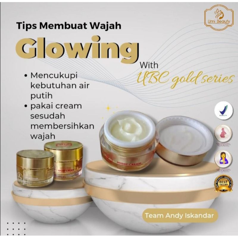 NIGHT CREAM UBC || CREAM MALAM UBC