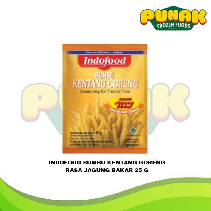 

INDOFOOD BUMBU KENTANG GORENG JAGUNG BAKAR 25g