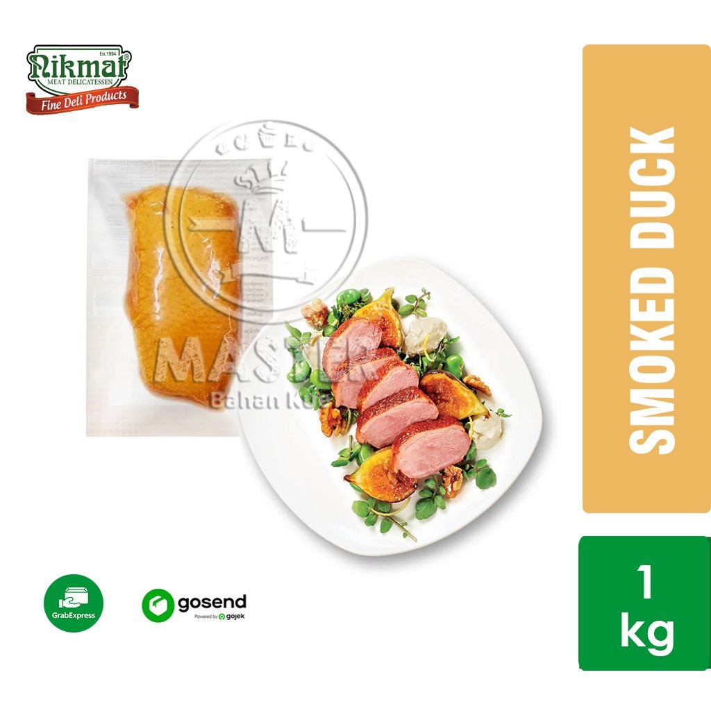 

Smoked Duck Breast Bebek Asap Dada Nikmat 1kg [KHUSUS INSTANT]