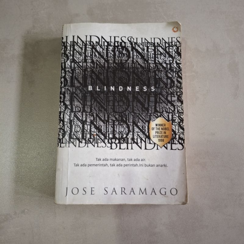 Novel Blindness by Jose Saramago