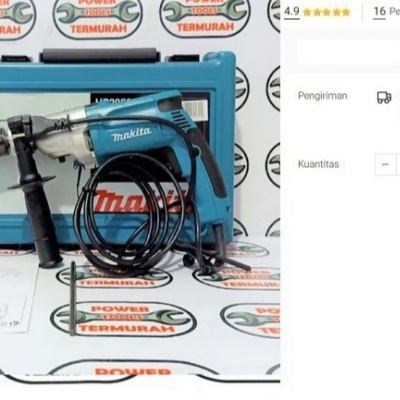 

Mesin Bor Getar 2 Kecepatan HP 2050 Makita 2 Speed Hammer Drill HP2050