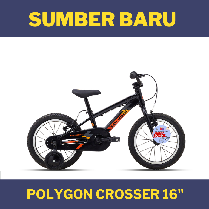 Sepeda Bmx Polygon Crosser 16" Alloy