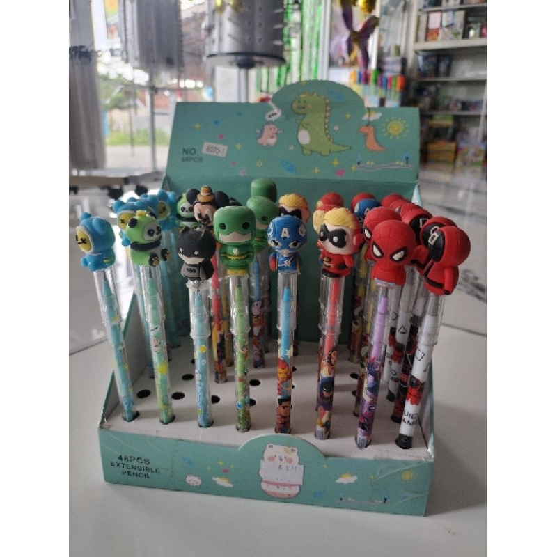 

PENSIL LANTU /PENSIL SUSUN MOTIF SUPER HERO
