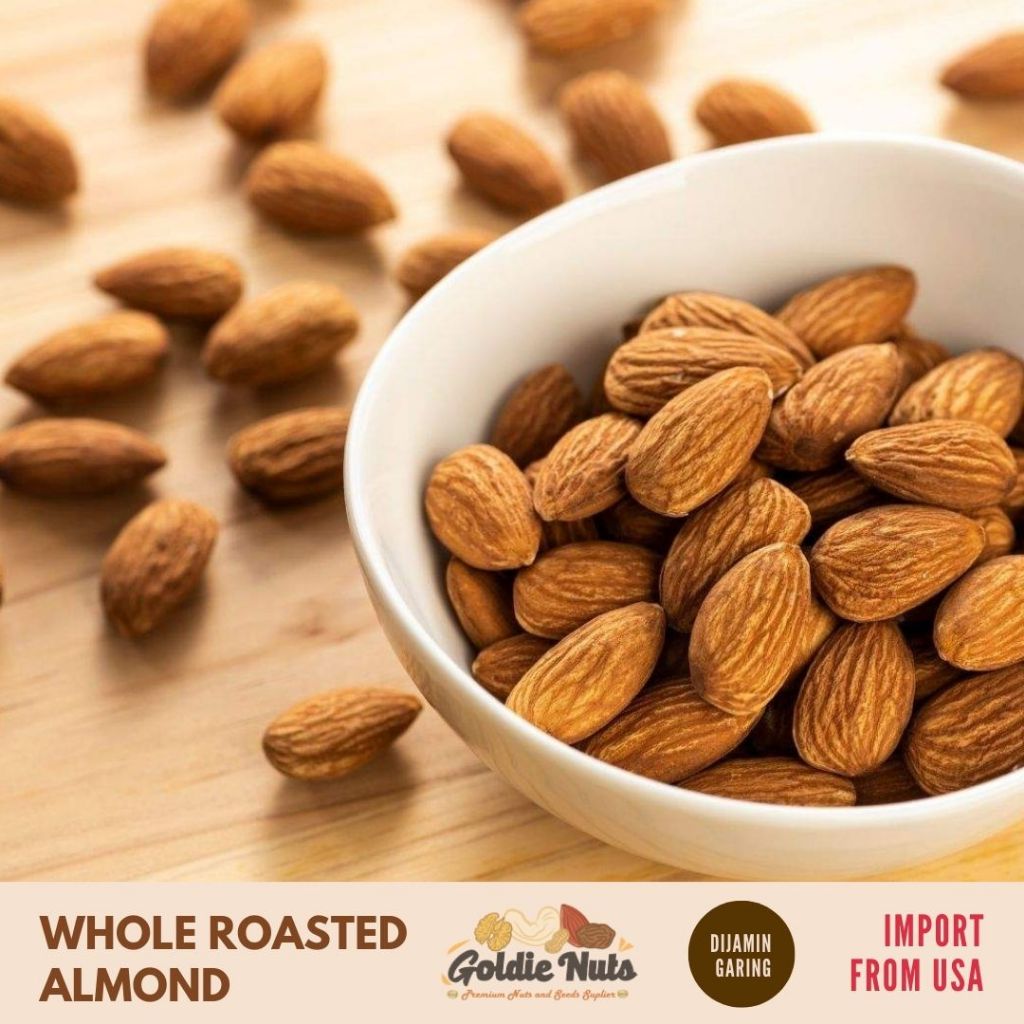 

Kacang Almond Panggang / Roasted Almond 100gr