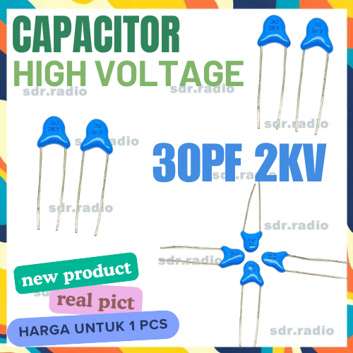 30pf 2KV 30PF 2000V high voltage ceramic capacitor kapasitor 30 pf 2000 volt