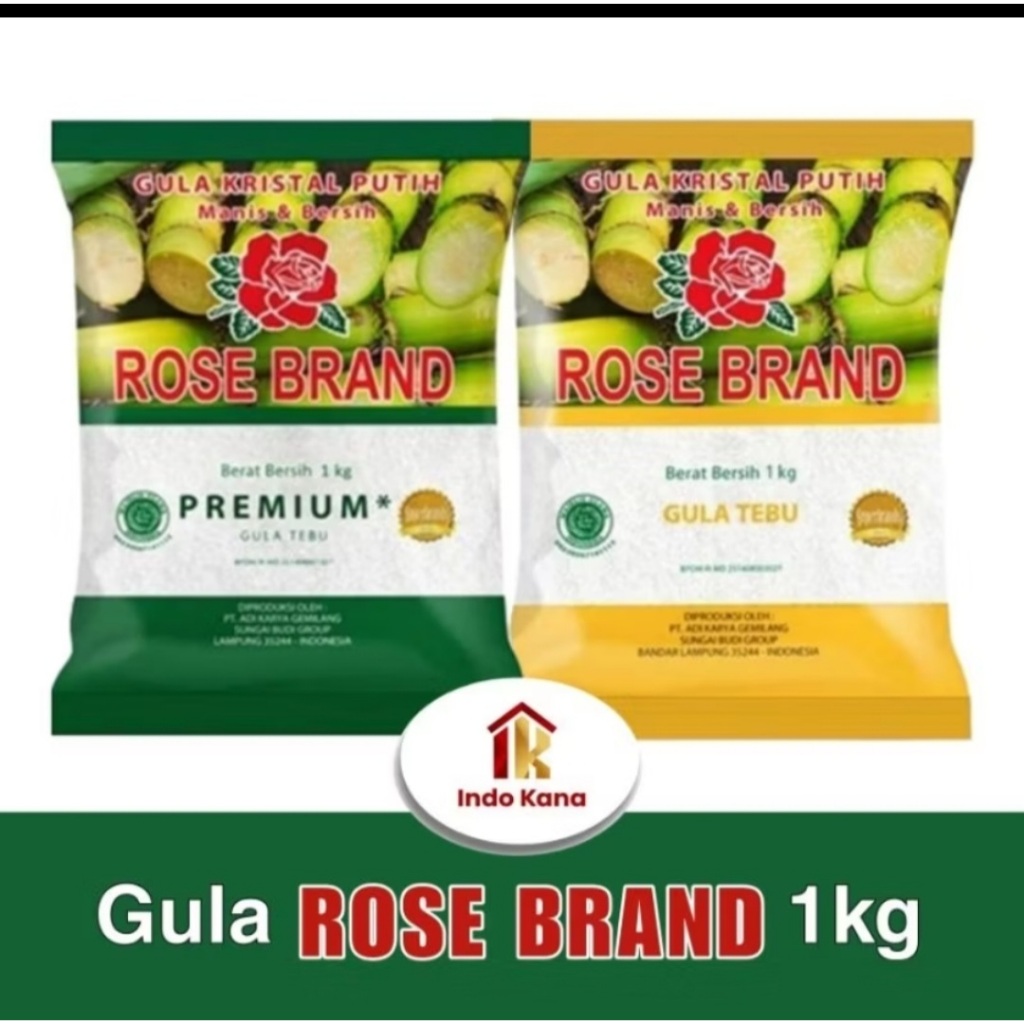 

gula rosebrand 1kg gmp psm kba gula timbangan