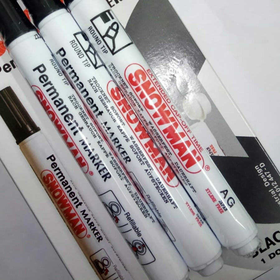

[1PCS] SPIDOL SNOWMAN PERMANEN MARKER