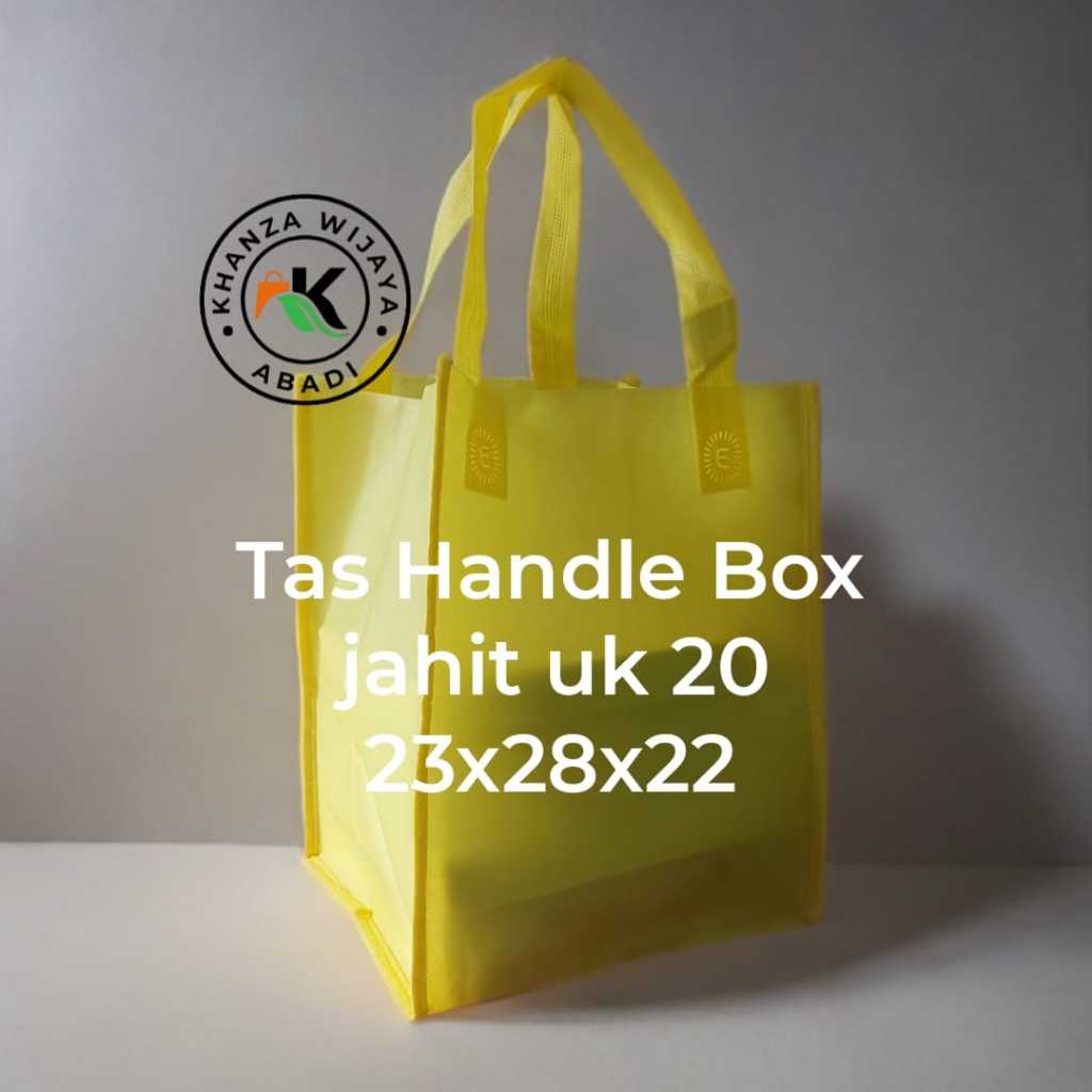 

Spunbond Box Jahit 20 (23x28x22) / Tas Spunbond Box Handle Jahit 20 / Tas Box Jahit / Harga Lusinan