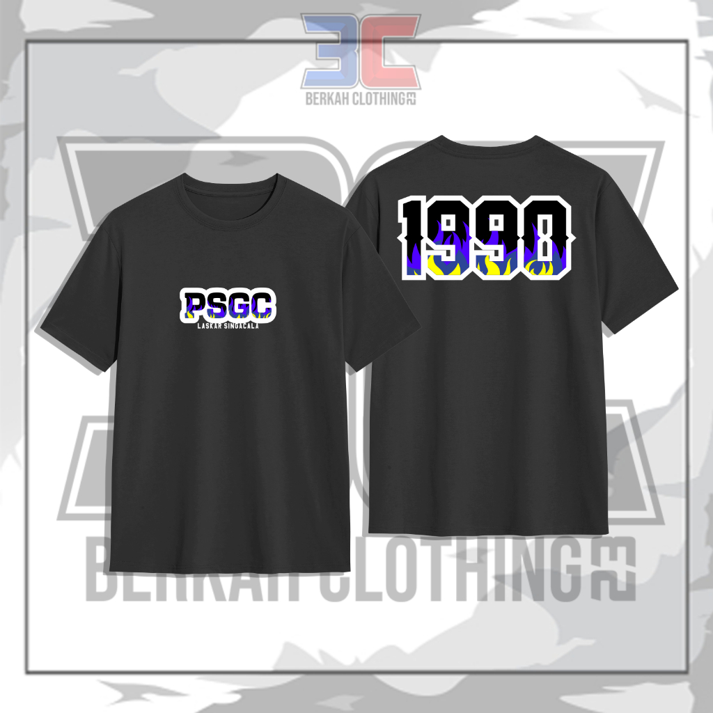 Baju Kaos PSGC CIAMIS Fire Edition LASKAR SINGACALA 1990