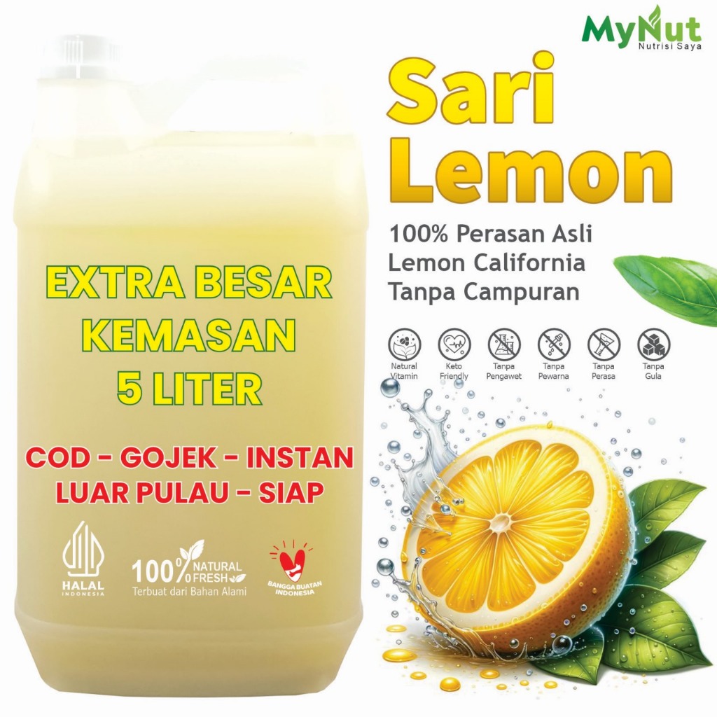 

MYNUT SARI LEMON CURAH 5000 ML MURNI 100% ORIGINAL