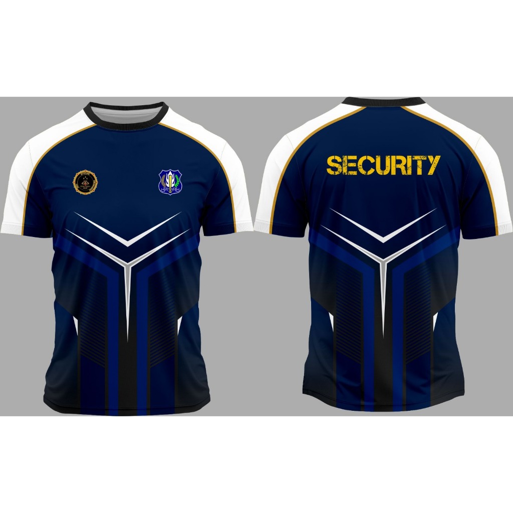 KAOS JERSEY SECURITY TERBARU / JERSEY SECURITY / KAOS SATPAM / JERSEY SATPAM FULLPRINT