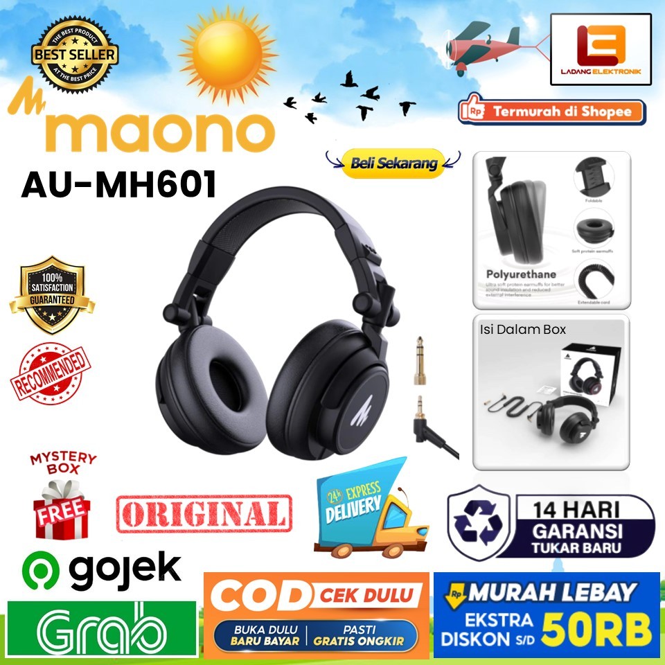 MAONO Studio Monitoring Headphone / Headset AU-MH601