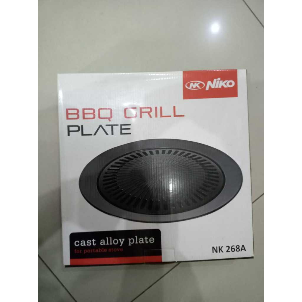 BBQ Grill Plate Niko NK-268A Pemanggang Portable Besi