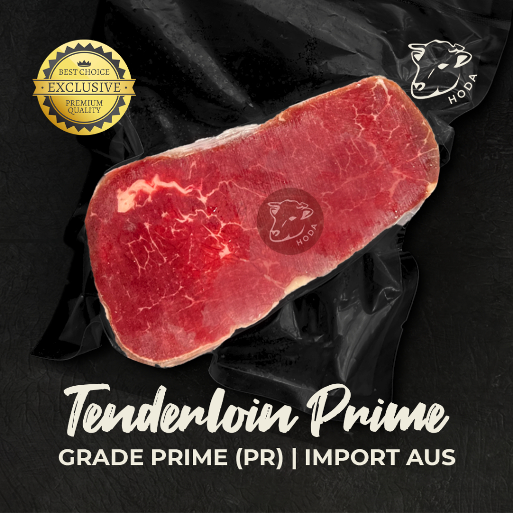 

Tenderloin Steak Grade Prime Black Angus Import AUS