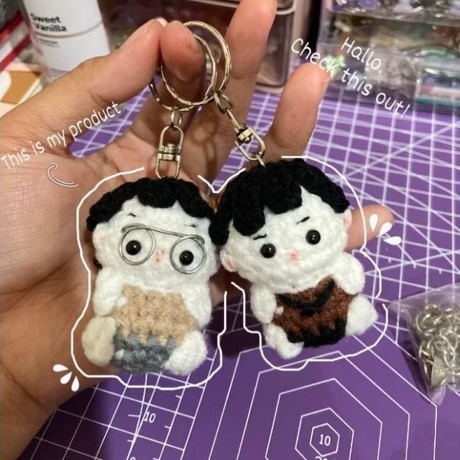 Amigurumi/Keychain-Crochet CUSTOM Mini