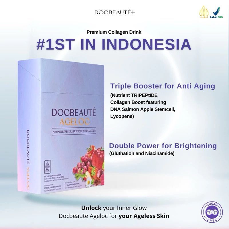 

Docbeauté Ageloc - Minuman Collagen