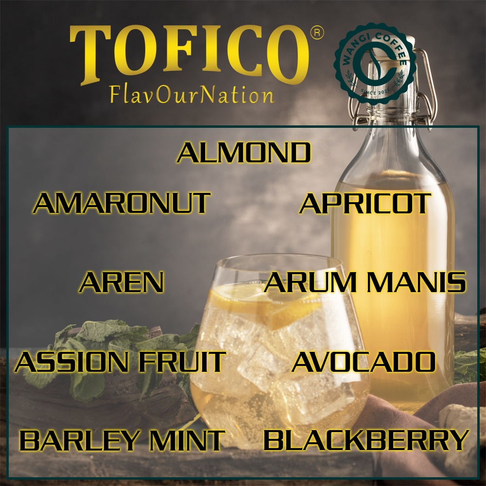 

Tofico Syrups untuk minuman (1000ml) A-B