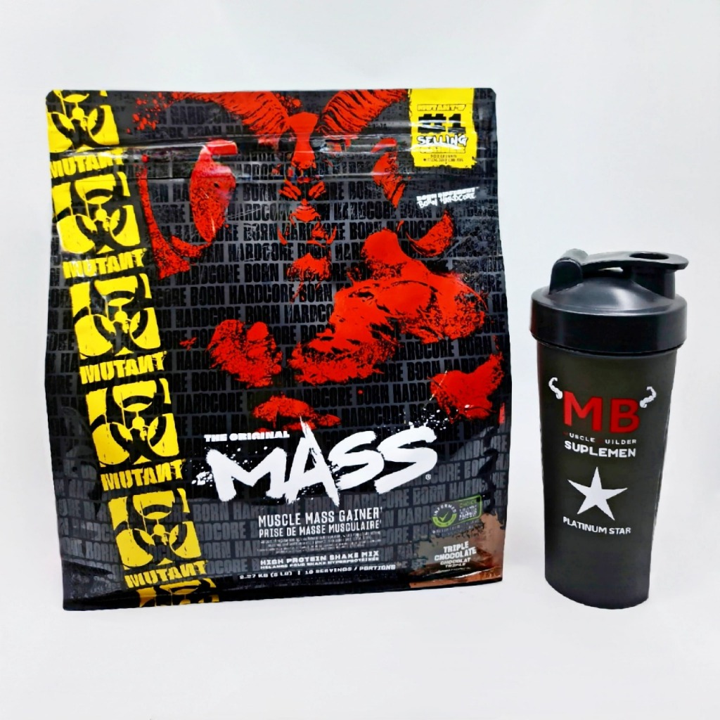 Mutant Mass 5 lbs Pro Gainer 5lbs 5lb 15 lb Protein Gain Weight Masstech Lean N ANS KingMass King Se