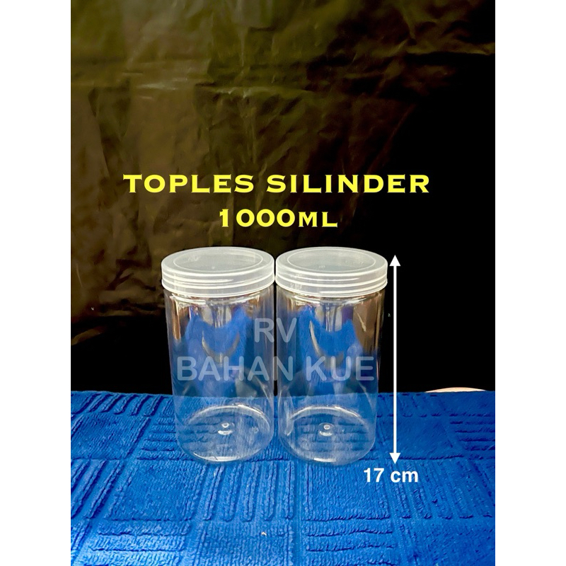 Toko RV Bahan Kue TOPLES KUE KERING SILINDER 1000ML