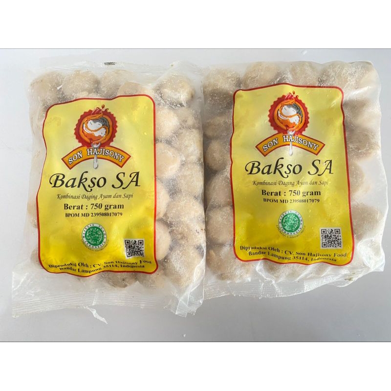 

Bakso Sony SA Lampung Original 750 gram
