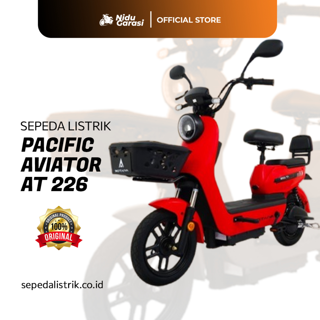 Sepeda Listrik Aviator AT 226 - Sepeda Listrik Elektrik