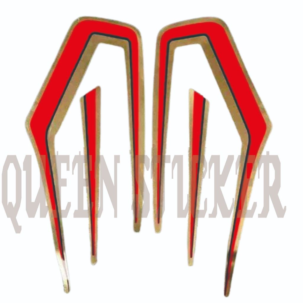 STICKER STRIPPING LIST BODY STANDART YAMAHA RX KING 1983