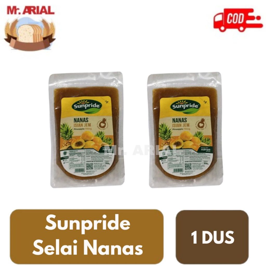 

Sunpride Selai Nanas Isian Nastar 20 x 500 gr (1 DUS)