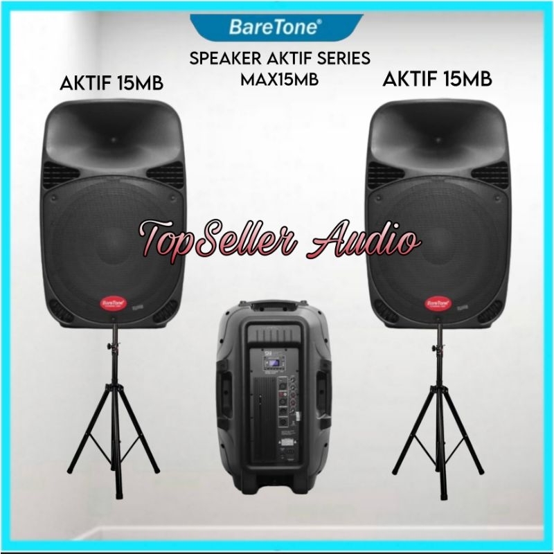 Speaker Aktif 15 Inch BareTone MAX15MB Speaker Aktif - Aktif Original garansi resmi