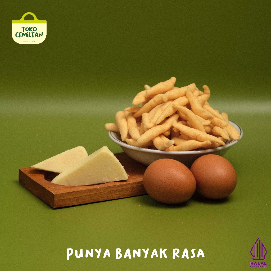 

Hallonat Telur Gabus Keju Sapi Panggang 250 gr Makanan Ringan Snack