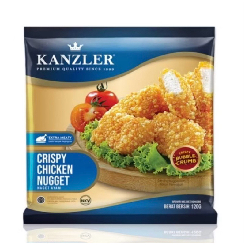 

KANZLER Chrispy Chicken Nugget 120 Gr