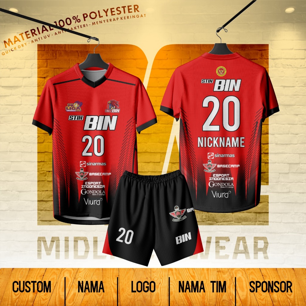 Jersey/Baju STIN BIN HOME TIM PROLIGA