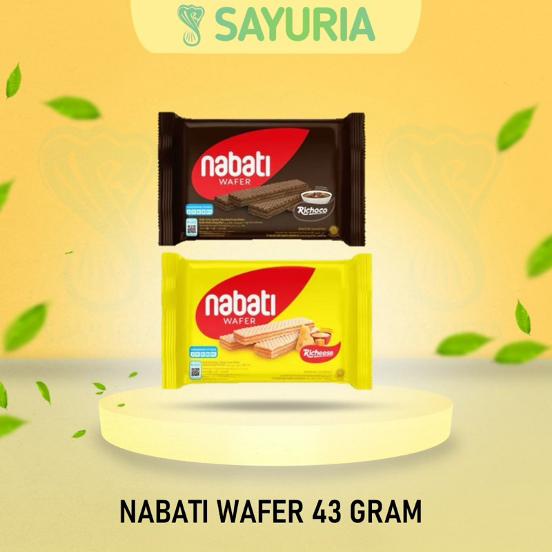 

Nabati Wafer 43 gram