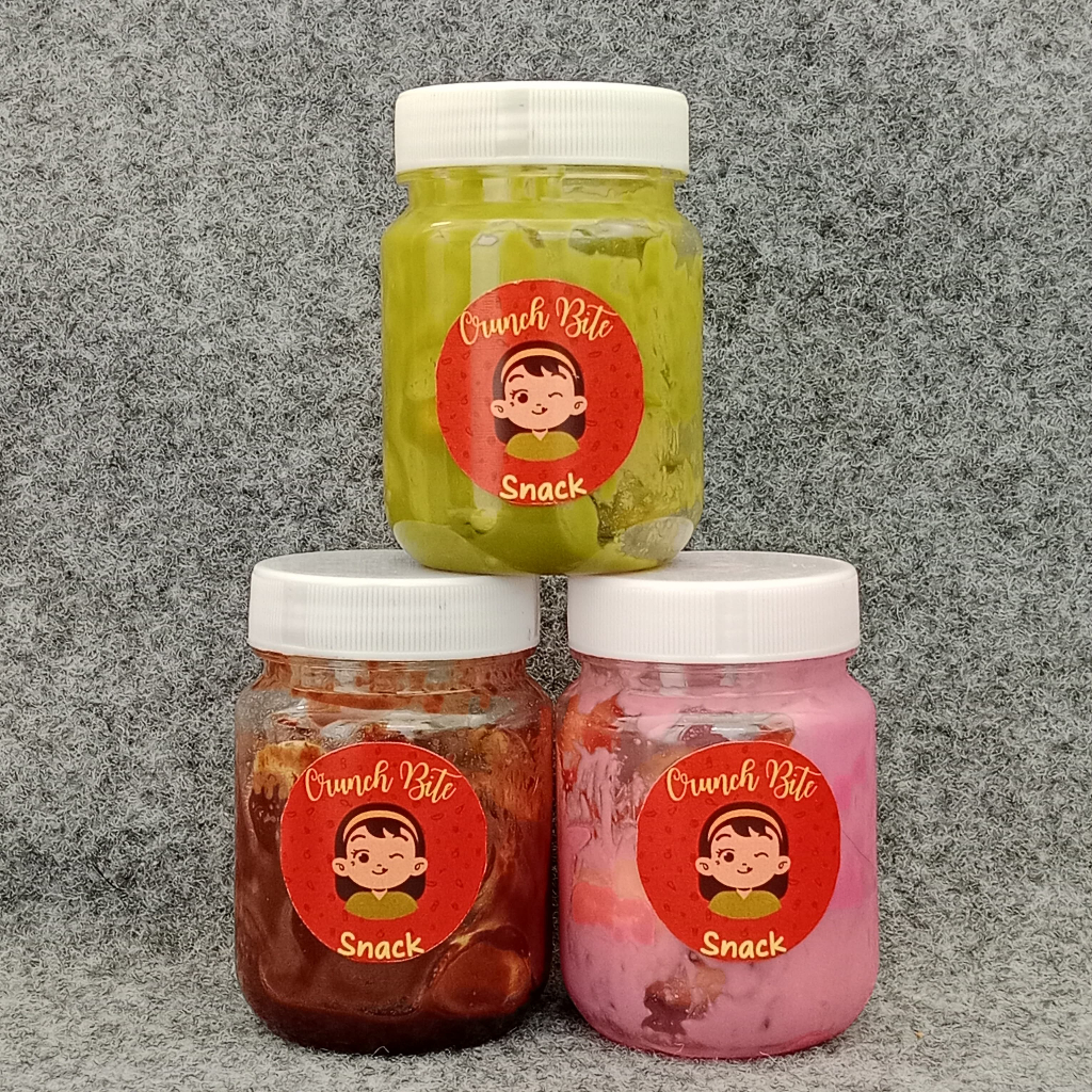 

Biscuit Lumer In Jar With Premium Choco Topping by CrunchBite | Biscuit Topping In Jar 50gr