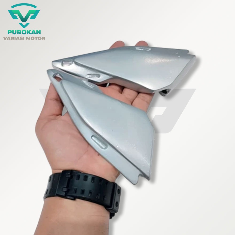 Footstep PCX 160 Step Belakang PCX 160 Satu Set Warna Silver