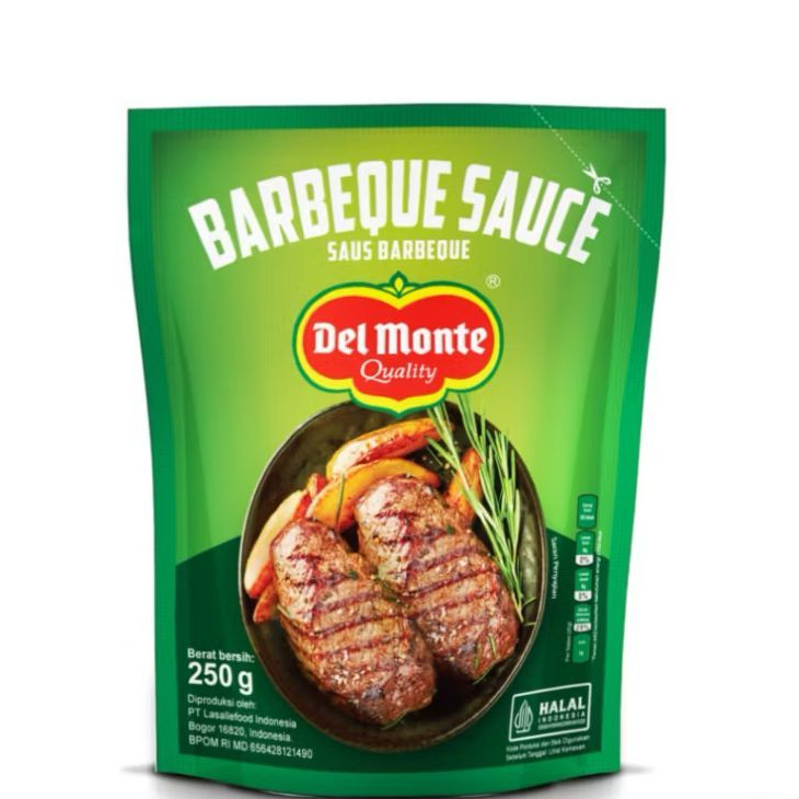 

SAUS BARBEQUE DELMONTE 250 GR