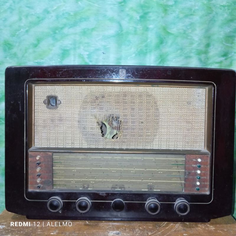 radio tabung jadul philips 1920s