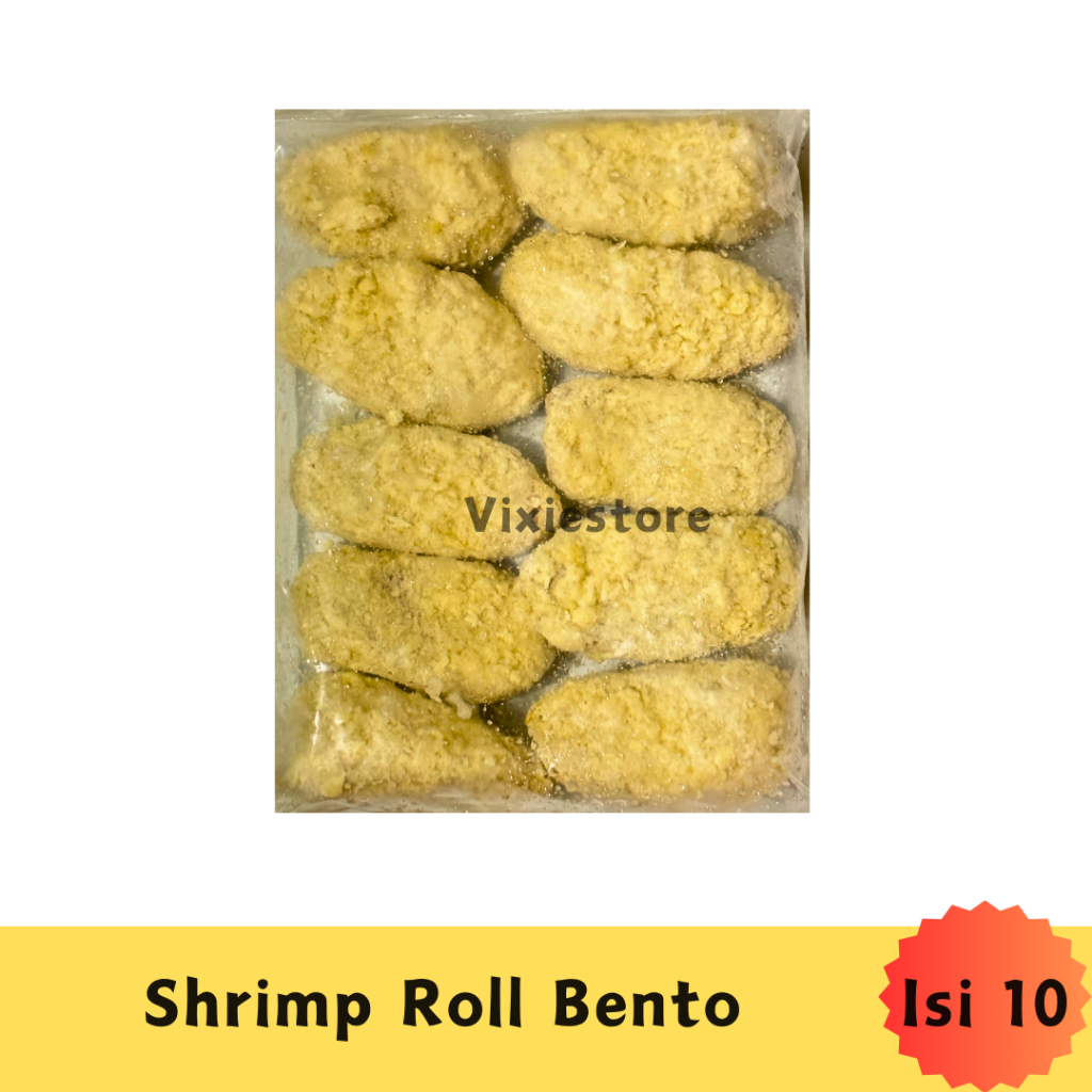 

Shrimp Roll Udang Gulung Tepung Bento Isi 10